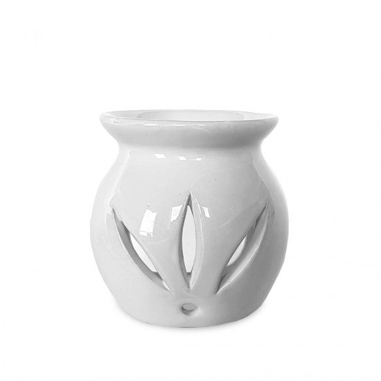 Fragrance burner small white