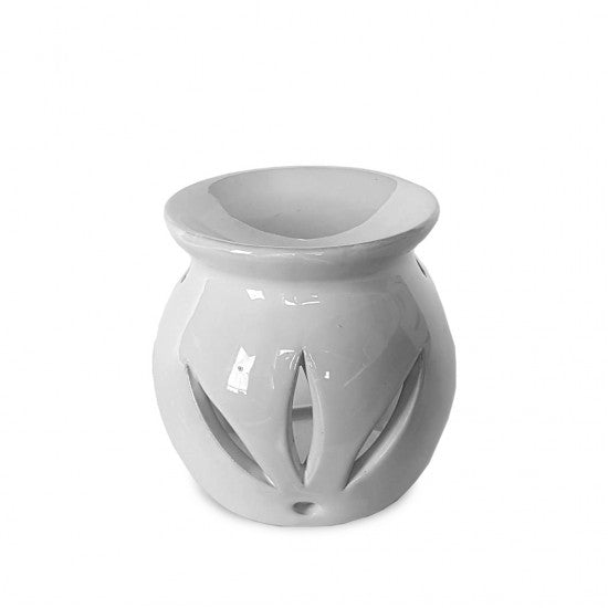 Fragrance burner small white