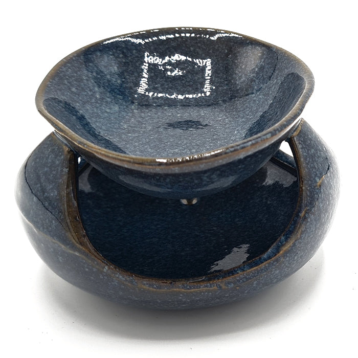 Geurbrander abstract blauw groen