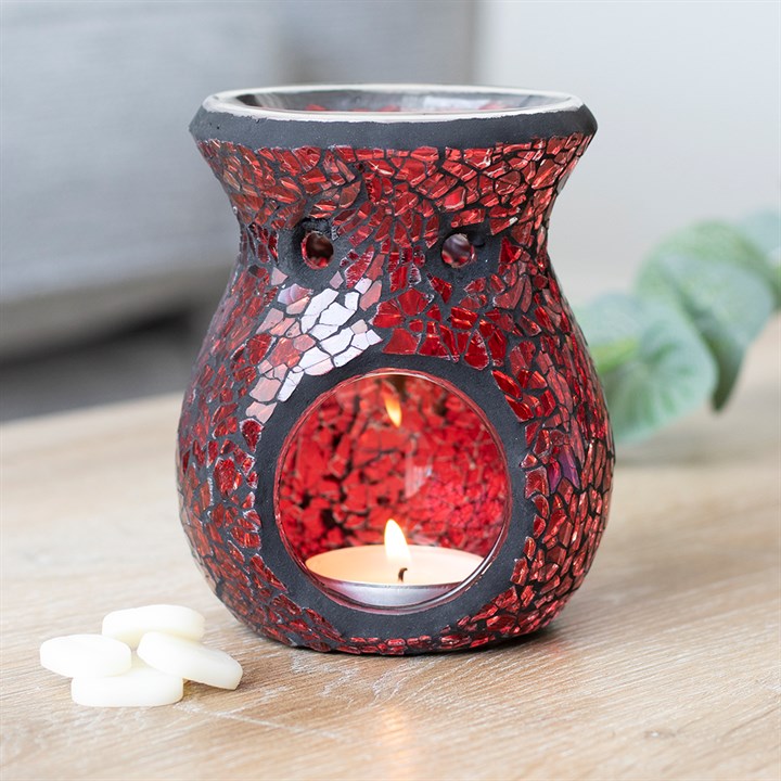 Mozaïek geurbrander rood