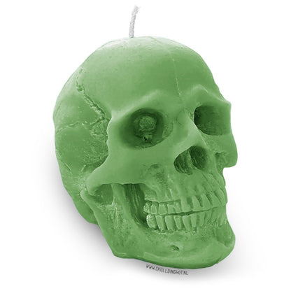 Skull candle green