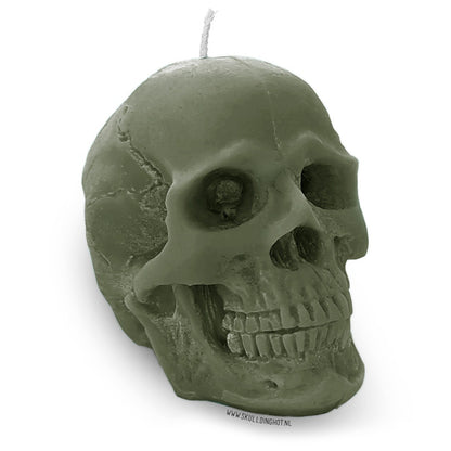 Skull candle olive green