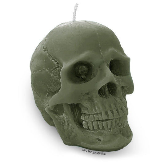 Skull candle olive green