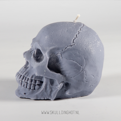 Skull candle gray