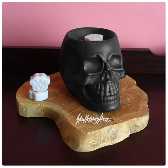 Scented burner skull black