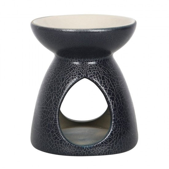 Fragrance burner blue crackle