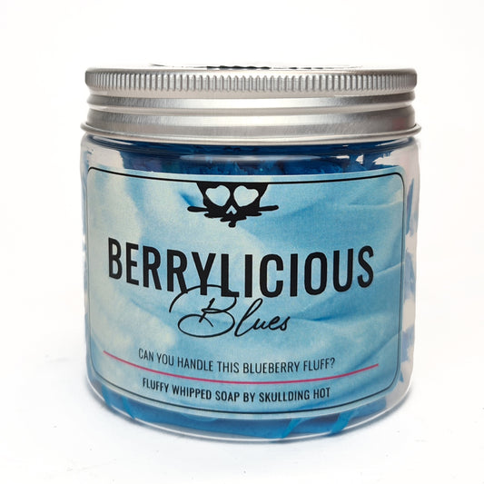 Berrylicious blues - Whipped soap