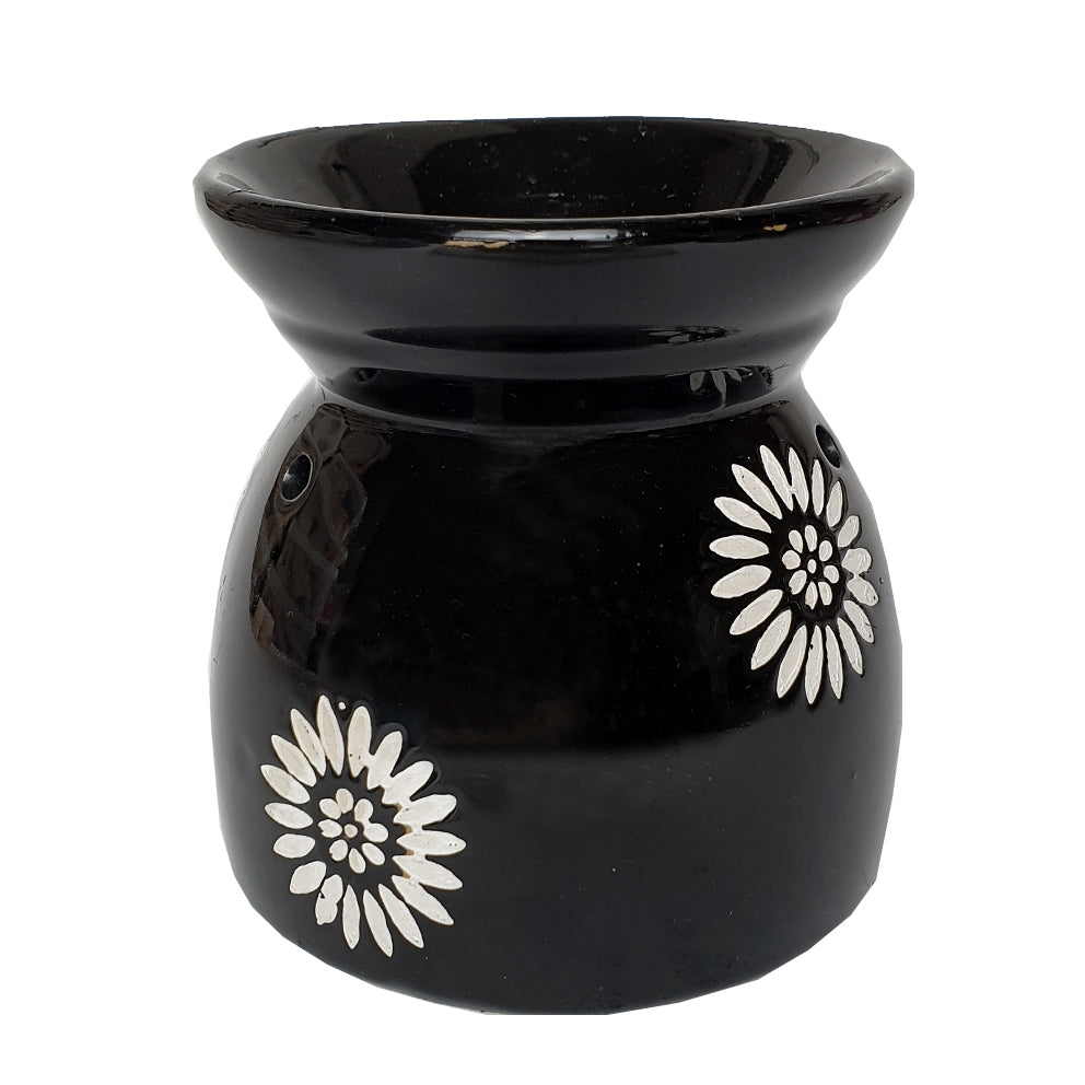 Scented burner black daisy