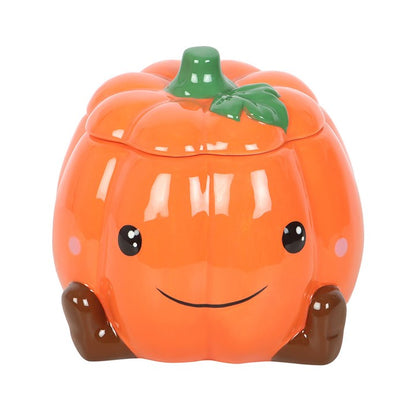 Lachende pompoen geurbrander