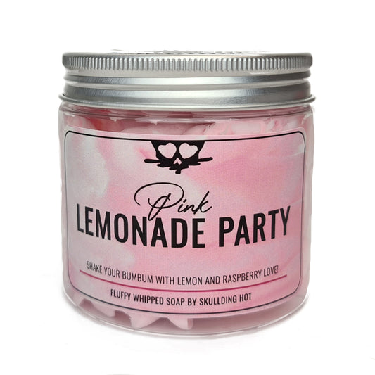 Pink lemonade party - Whipped soap