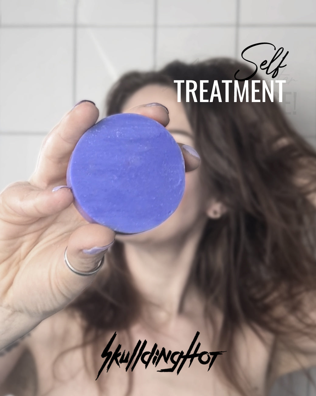 Orchid Bloom shampoo bar