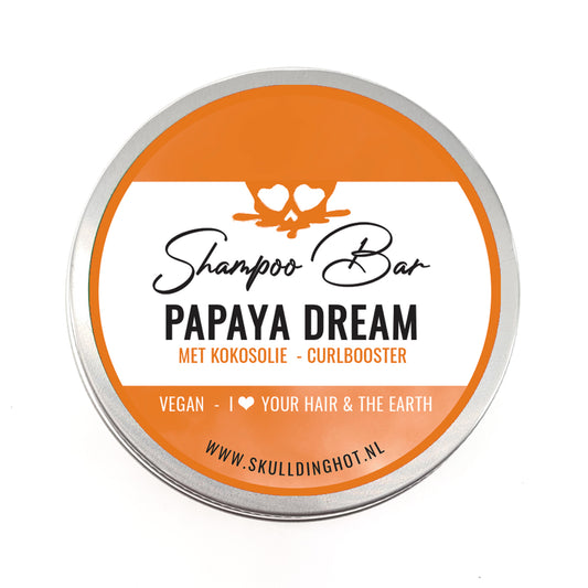 Papaya dream shampoo bar