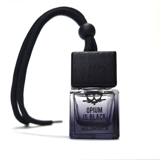 Autoparfum flesje zwart