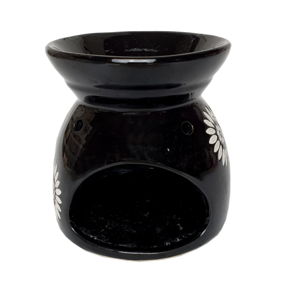 Scented burner black daisy