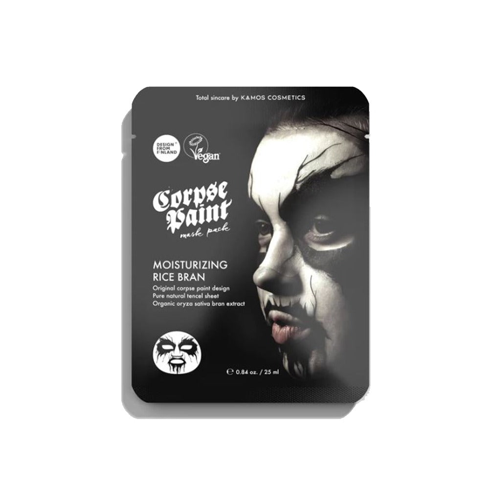 Corpse paint face mask  – Rice bran