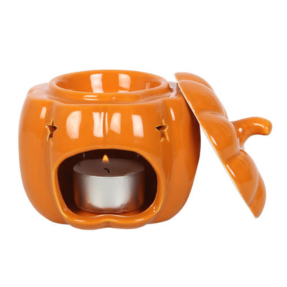 Oranje pompoen geurbrander