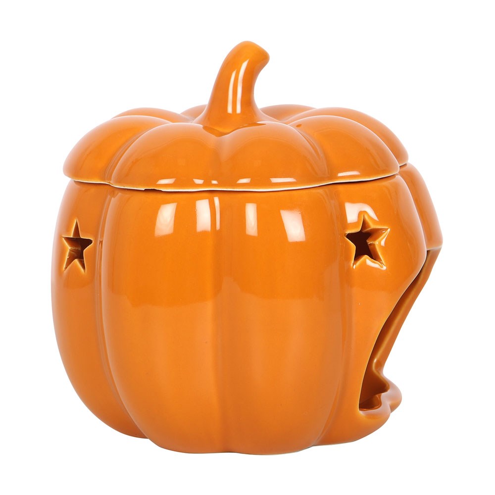 Oranje pompoen geurbrander