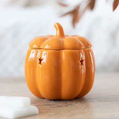 Oranje pompoen geurbrander