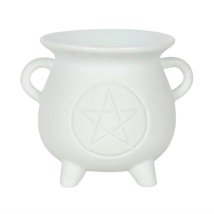 Fragrance burner cauldron pentagram