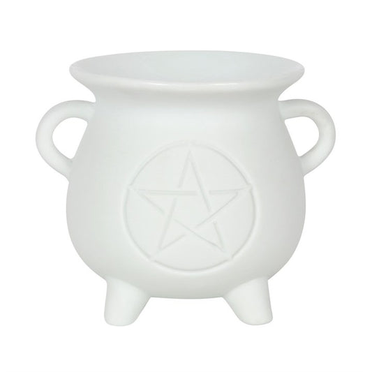 Fragrance burner cauldron pentagram