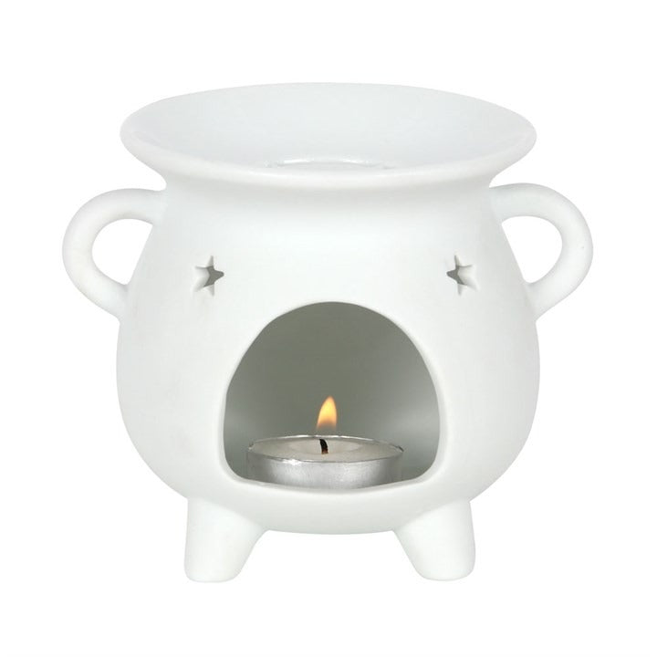 Fragrance burner cauldron pentagram